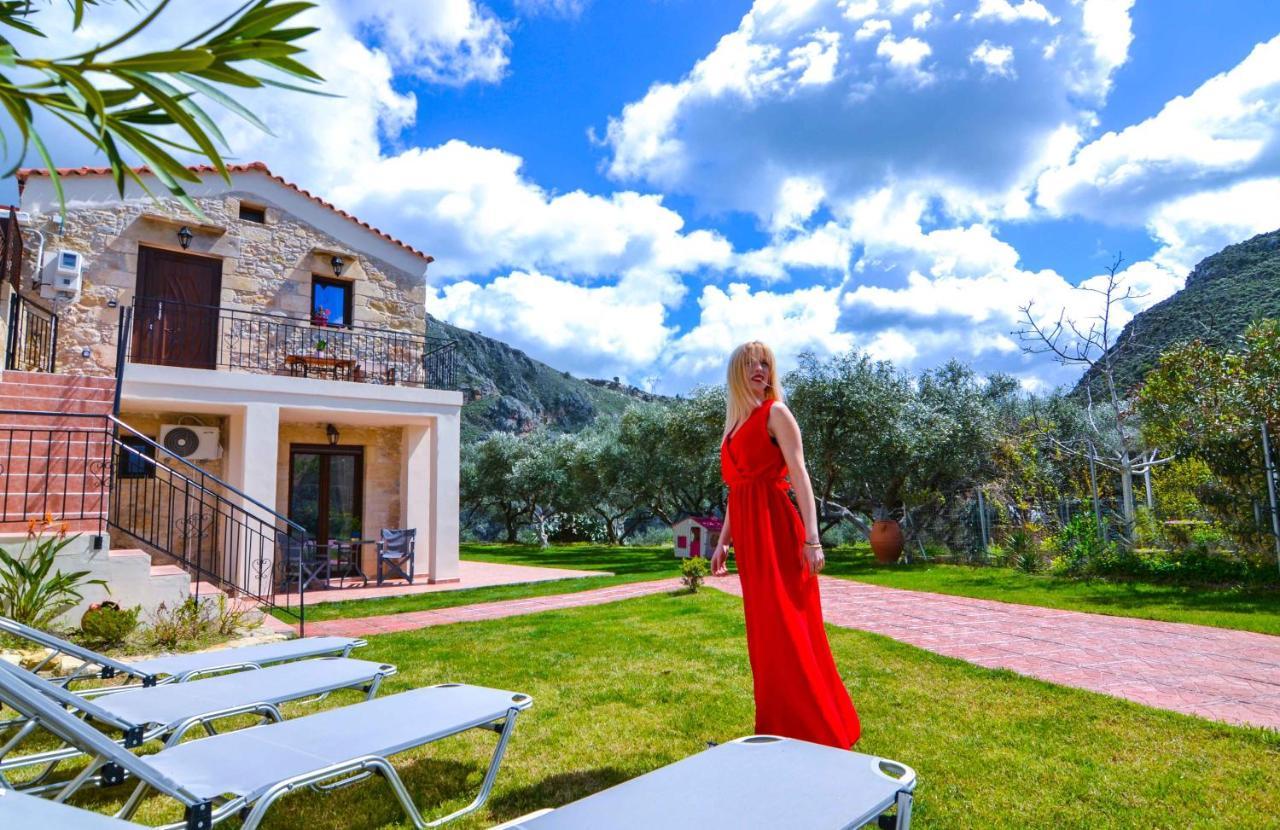 Villa Anastasia Luxe With Top Wifi, Bbq & Amazing Views Киссамос Экстерьер фото