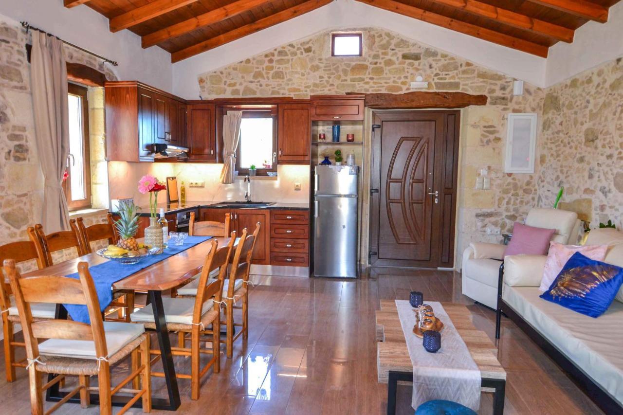 Villa Anastasia Luxe With Top Wifi, Bbq & Amazing Views Киссамос Экстерьер фото