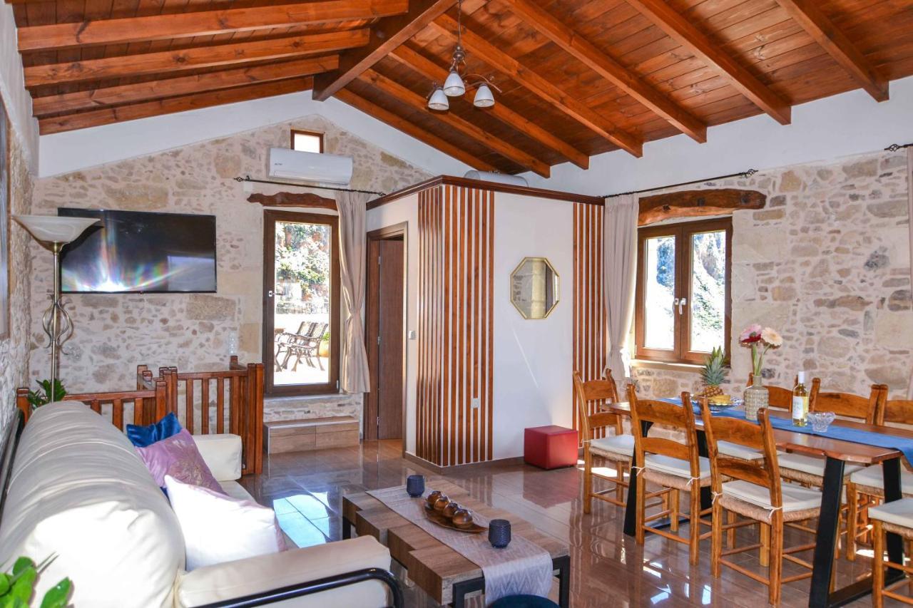 Villa Anastasia Luxe With Top Wifi, Bbq & Amazing Views Киссамос Экстерьер фото